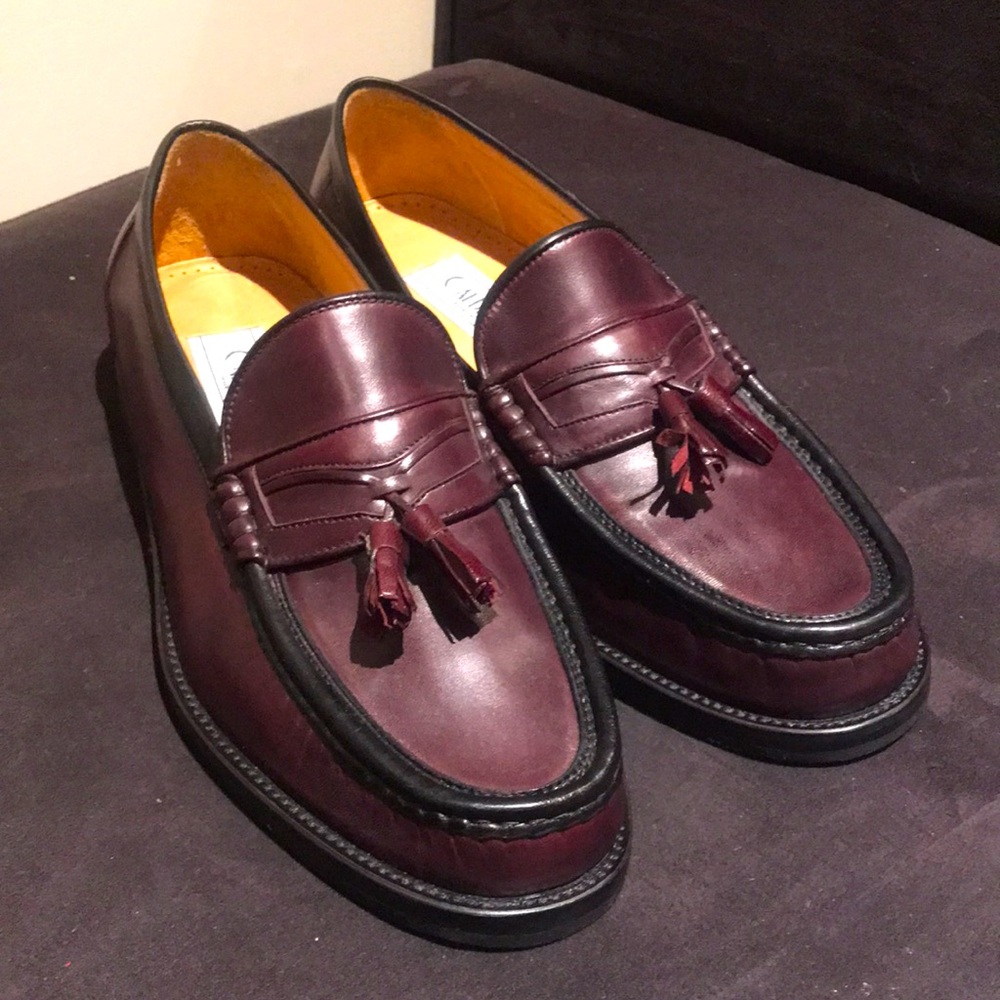 Calderone leather loafers